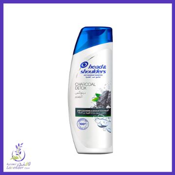 صورة كرتون شامبو شولدرز 390 مل ديتوكس الفحم 24 حبه