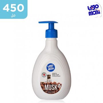 صورة كرتون موبي يد 450 مل مسك 12 حبه