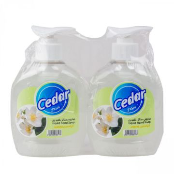 صورة كرتون سيدار صابون يد 300 ملي ياسمين JASMINE 24 حبه