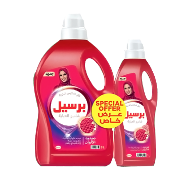 صورة كرتون برسيل عبايه ملونه  3لتر عرض 4 حبه