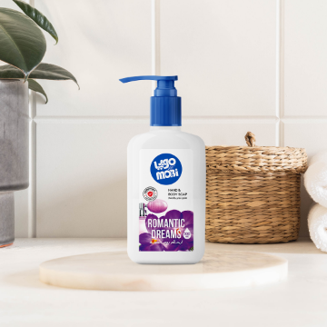 صورة كرتون موبي يد 300مل رومانسي 12 حبه