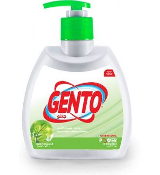 صورة كرتون جنتو يد 500 مل اخضر بالنعناع 12 حبه