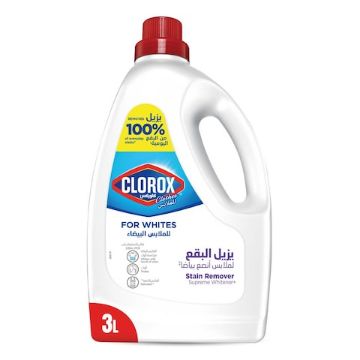 صورة كرتون كلوركس للملابس البيضاء 3 لتر 4 حبه