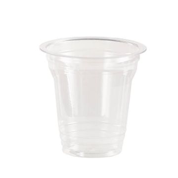 صورة كرتون كاس شفاف 10اونص مع مصاص 18حبه شيل باك 36 حبه