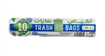 صورة شوال زباله رول الاولى + اس ام ابيض 4 كيلو 10جالون 10 حبه