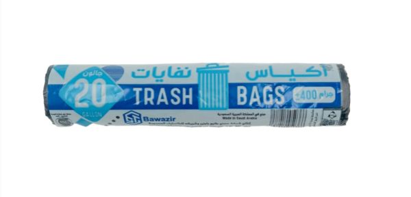 Picture of شوال زباله رول الاولى 20جالون اسود 10 حبه