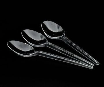 صورة كرتون ملاعق كبير صياب شفاف 50حبه 20 حبه