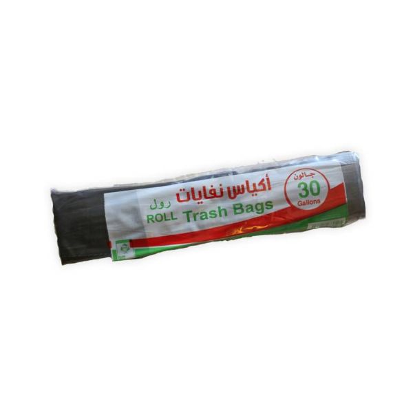 Picture of شوال زباله الاولى  30 جالون 15كيلو شد 10 سميك جدا 10 حبه