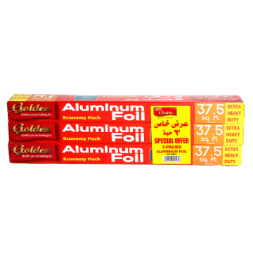 صورة كرتون قصدير جولدن 37.5 قدم 24 حبه