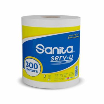 صورة كرتون مناديل رول سانيتا 300م*6ش 6 حبه