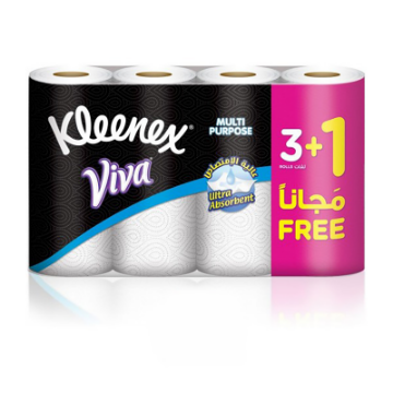 صورة شوال مناديل مطبخ  كلينكس فيفا  3+1مجانا 6 حبه