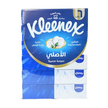 صورة كرتون مناديل فله كلينكس 5*10 5 حبه