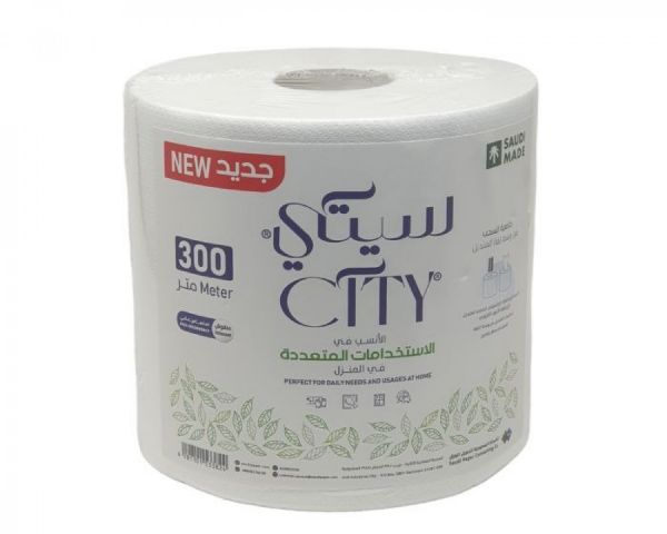 Picture of شوال مناديل سيتي رول 300متر شد6 6 حبه