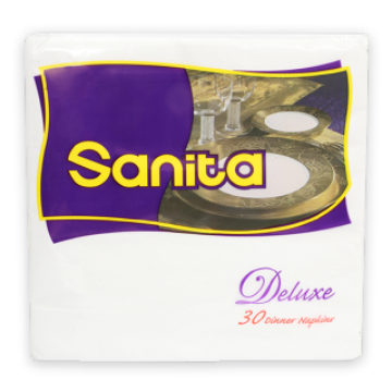 صورة كرتون منديل سفرة سانيتا 32×33 سم 30 منديل وسط 36 حبه