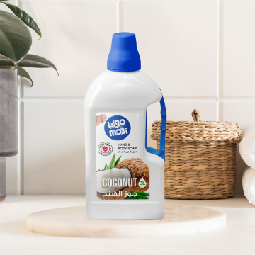 صورة كرتون موبي يد 3لتر جوز الهند 4 حبه