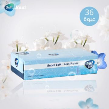 صورة كرتون مناديل جود 6*6 100منديل 6 حبه