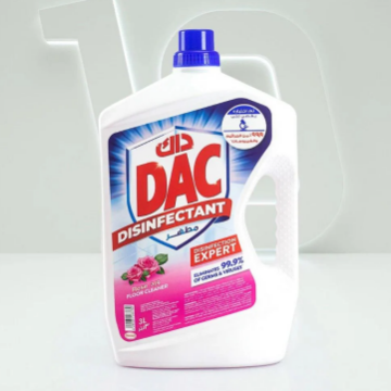 صورة كرتون مطهر داك3لتر ورد 6 حبه