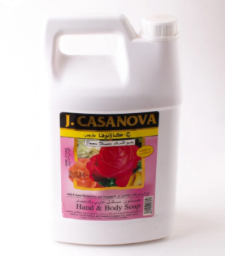 صورة كرتون صابون يد كازانوفا 3لتر زهور الاحلام 4 حبه