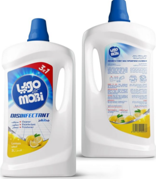 صورة كرتون مطهر موبي 3 لتر ليمون 4 حبه