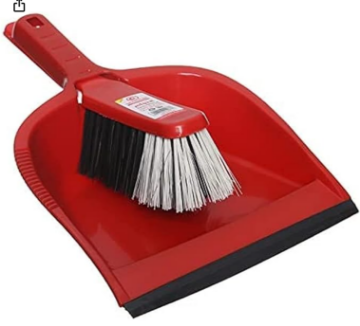 صورة درزن مكنسه مع جاروف الهلال والنجمه الذهبيه 12 حبه