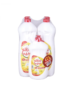 صورة كرتون صابون صحون سيبا 1+1لتر+ 500 ملي 6 حبه