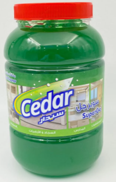 صورة كرتون سيدار سوبر جل اخضر 3كيلو 4 حبه