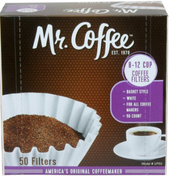 صورة كرتون فلتر قهوة مستر كوفي 50حبه 12 حبه