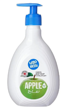 صورة كرتون موبي يد 450 مل تفاح 12 حبه