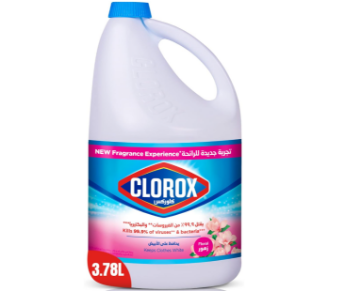 صورة كرتون كلوركس 3.78 لتر  زهور 6 حبه