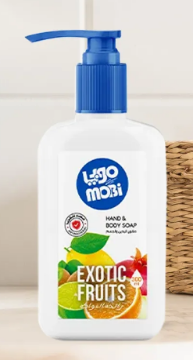 صورة كرتون موبي يد 300 مل فواكه 12 حبه