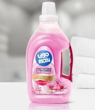 صورة كرتون منعم داوني 2لتر وردي 8 حبه