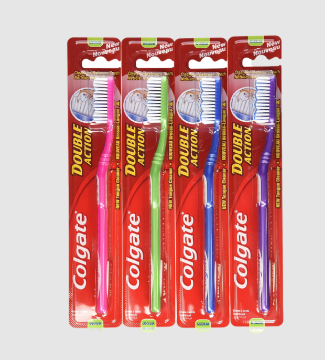 صورة كرتون فرشه اسنان كولجيت دبل اكشن 120 حبه