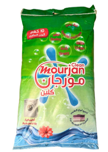 Picture of شوال صابون بودرة مورجان كلين اخضر 10 كيلو 1 حبه