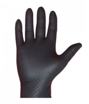 صورة كرتون كفوف يو2 M70ح اسود 10 حبه