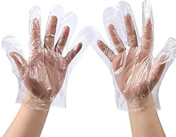 صورة كرتون كفوف يو2 +لجين  شفاف 100 حبه M 10 حبه