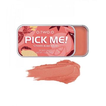 صورة او تو او بلاشر كريمي للشفاه والخدود والعين 01 لايت  10 جم