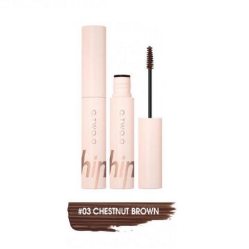 صورة او تو او شاين ماسكرا كريم لصبغ الحواجب 03 بني كستنائي - 4 جم