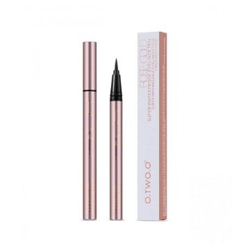 صورة او تو او محدد عيون سائل مقاوم للماء سوبر روز جولد 01  اسود 1مل