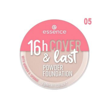 صورة ايسنس بودرة أساس 16 ساعة كوفر اند لاست لون 05 كلاسيك فانيلا - 8 جم