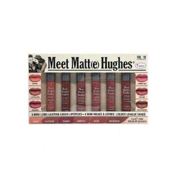 صورة ذا بالم مجموعة احمر شفاه سائل VOL.10 ميت مات (اي) هيوز - 6 قطع