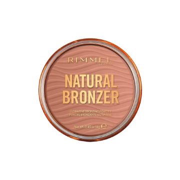 صورة ريميل لندن بودرة تسمير طبيعية 001 صن لايت - 14 جم