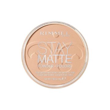 صورة ريميل لندن بودرة مضغوطة ستاي مات 005 سيلكي بيج - 14 جم