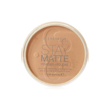 صورة ريميل لندن بودرة مضغوطة ستاي مات 030 كراميل - 14 جم