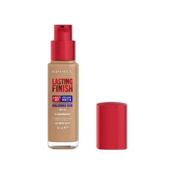 صورة ريميل لندن كريم اساس لاستنك فنش رقم 302 وارم اوليف - 30 مل