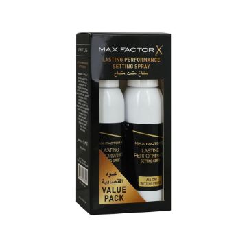 صورة ماكس فاكتور لاستنج برفورمانس بخاخ مثبت مكياج عبوة اقتصادية 2 قطعة