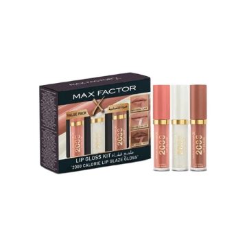 صورة ماكس فاكتور مجموعة ملمع الشفاه 2000 كالوري 3 قطع